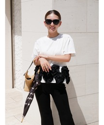 BeBeoD（べベッド）の「フリルドッキングTシャツ（Tシャツ/カットソー）」