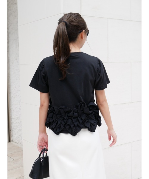 BeBeoD(べベッド)の「フリルドッキングTシャツ(Tシャツ/カットソー・レディース・A/C/B/E/D・フリー)」の7枚目の写真