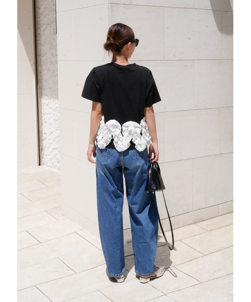 BeBeoD(べベッド)の「フリルドッキングTシャツ(Tシャツ/カットソー・レディース・A/C/B/E/D・フリー)」の18枚目の写真
