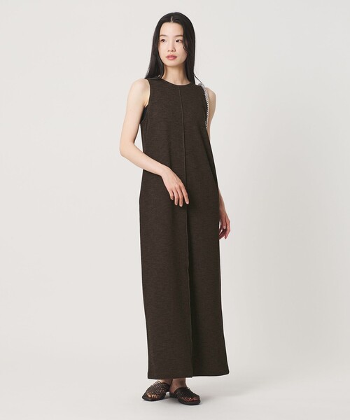 BEAUTY&YOUTH UNITED ARROWS(ビューティーアンドユースユナイテッドアローズ)の「ポリエステル アメリカンスリーブ ワンピース(ワンピース・レディース・ナチュラル/ダークブラウン/ダークグレー・S/M)」の20枚目の写真