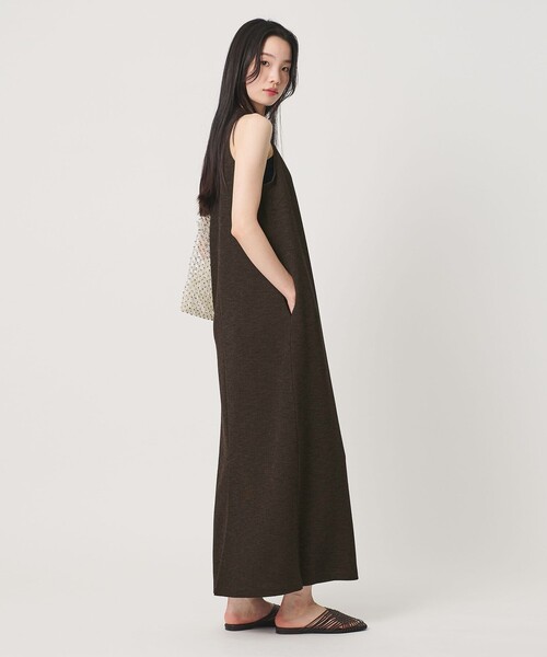 BEAUTY&YOUTH UNITED ARROWS(ビューティーアンドユースユナイテッドアローズ)の「ポリエステル アメリカンスリーブ ワンピース(ワンピース・レディース・ナチュラル/ダークブラウン/ダークグレー・S/M)」の19枚目の写真
