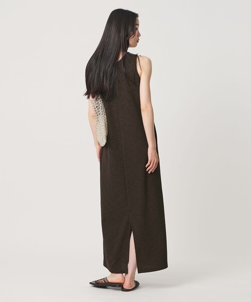 BEAUTY&YOUTH UNITED ARROWS(ビューティーアンドユースユナイテッドアローズ)の「ポリエステル アメリカンスリーブ ワンピース(ワンピース・レディース・ナチュラル/ダークブラウン/ダークグレー・S/M)」の18枚目の写真