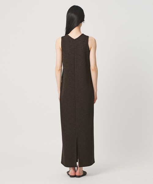 BEAUTY&YOUTH UNITED ARROWS(ビューティーアンドユースユナイテッドアローズ)の「ポリエステル アメリカンスリーブ ワンピース(ワンピース・レディース・ナチュラル/ダークブラウン/ダークグレー・S/M)」の15枚目の写真