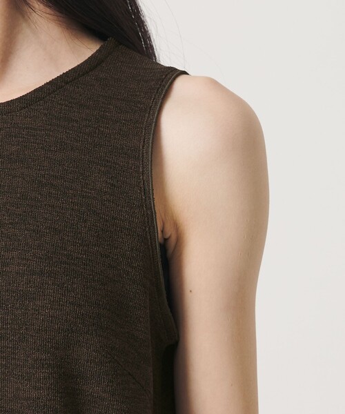 BEAUTY&YOUTH UNITED ARROWS(ビューティーアンドユースユナイテッドアローズ)の「ポリエステル アメリカンスリーブ ワンピース(ワンピース・レディース・ナチュラル/ダークブラウン/ダークグレー・S/M)」の13枚目の写真