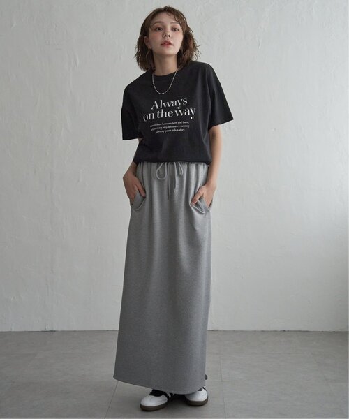 notch.（ノッチ）の「ロゴプリントTシャツ（Tシャツ/カットソー・レディース・ブラック/オフホワイト/ブルー/ブラウン・M）」の15枚目の写真