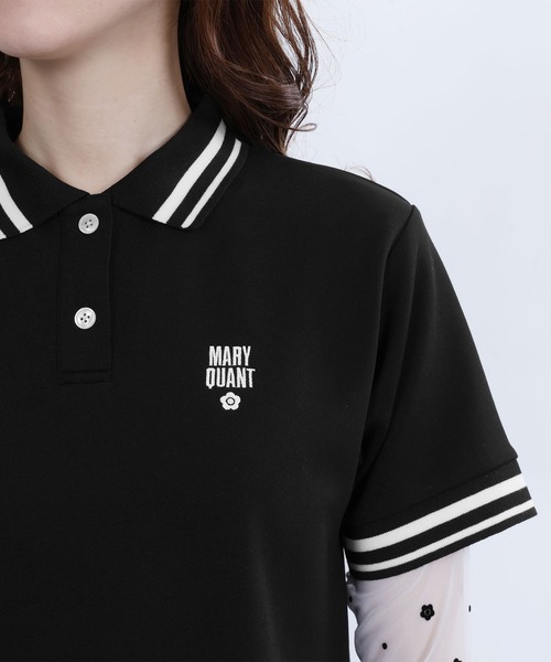 MARY QUANT(マリークワント)の「ポロライン ワンピース(ワンピース・レディース・ピンク/アイボリー/ブラック/ブルー・M)」の12枚目の写真