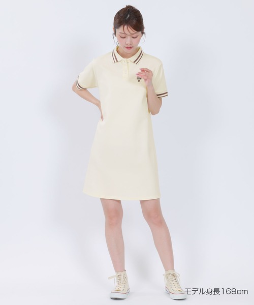 MARY QUANT(マリークワント)の「ポロライン ワンピース(ワンピース・レディース・ピンク/アイボリー/ブラック/ブルー・M)」の9枚目の写真