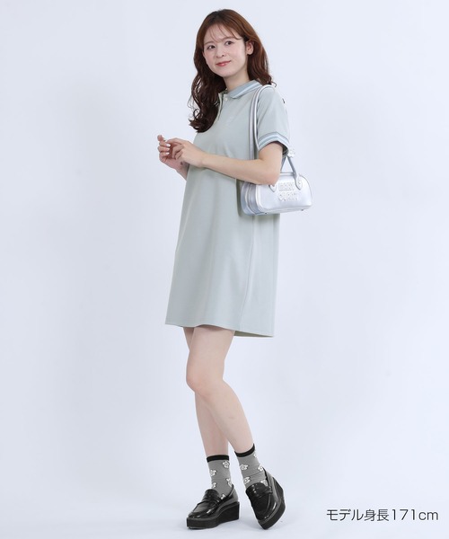 MARY QUANT(マリークワント)の「ポロライン ワンピース(ワンピース・レディース・ピンク/アイボリー/ブラック/ブルー・M)」の17枚目の写真