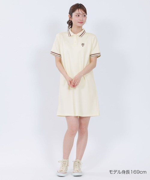 MARY QUANT(マリークワント)の「ポロライン ワンピース(ワンピース・レディース・ピンク/アイボリー/ブラック/ブルー・M)」の8枚目の写真