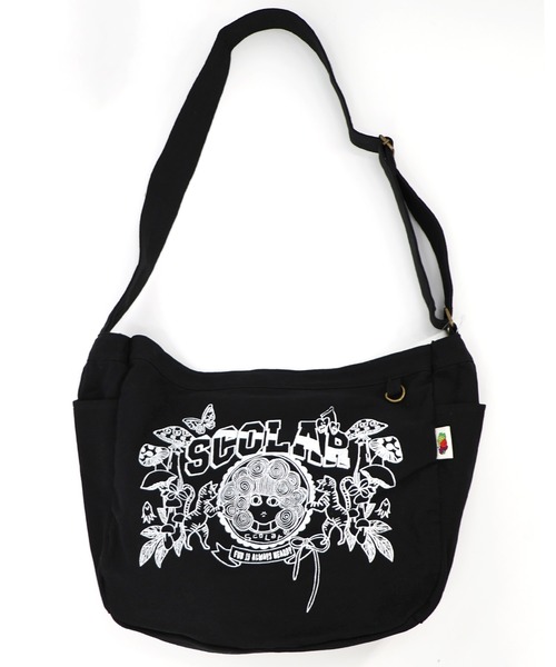 ScoLar(スカラー)の「662443:FRUIT OF THE LOOM×ScoLarコラボ ショルダーバッグ(ショルダーバッグ・レディース・ブラック/アイボリー・FREE)」の14枚目の写真