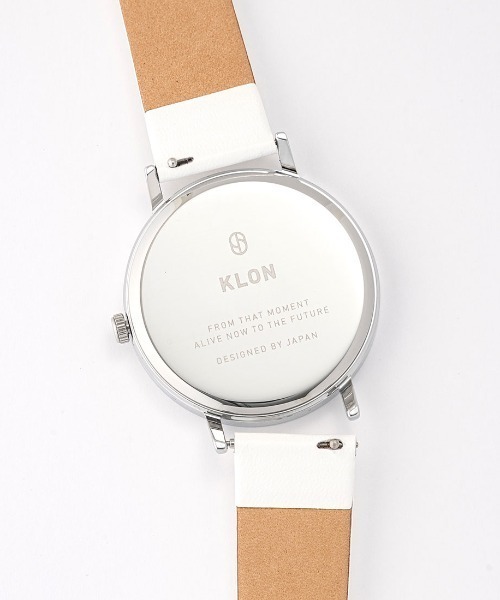 KLON(クローン)の「KLON SHADE TRACE MOCK NUMBER 38mm(アナログ腕時計・レディース・ホワイト/ブラック・FREE)」の14枚目の写真