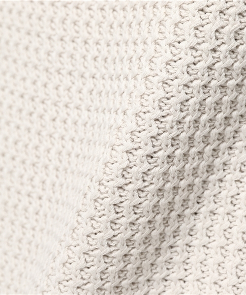 URBAN RESEARCH（アーバンリサーチ）の「UR 綿アクリル強撚クルーニット（ニット/セーター・メンズ・モカ/ブルー/ライトベージュ/レッド・LARGE/MEDIUM）」の9枚目の写真