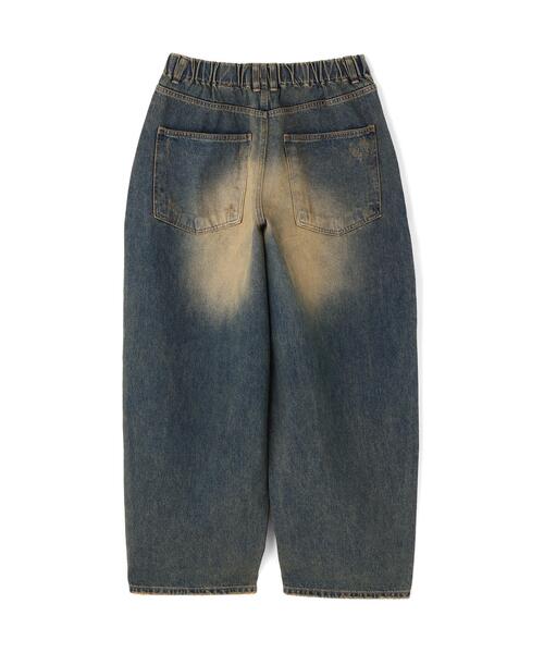 SIS（エスアイエス）の「SIS/エスアイエス/Washed Wide Denim pants（その他パンツ・レディース・ブルー・F）」の6枚目の写真