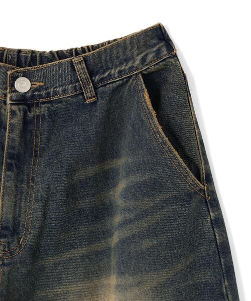 SIS（エスアイエス）の「SIS/エスアイエス/Washed Wide Denim pants（その他パンツ・レディース・ブルー・F）」の8枚目の写真