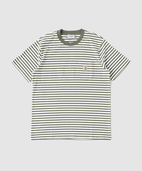 Carhartt WIP S/S EZRA POCKET футболка с карманом