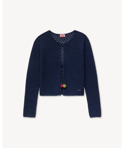 KENZO（ケンゾー）の「'KENZO Apple Pop' クロシェ カーディガン（カーディガン/ボレロ・レディース・ブルー系その他・MEDIUM/SMALL/X-SMALL）」の6枚目の写真