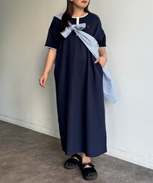 ワッフルヘンリーワンピース