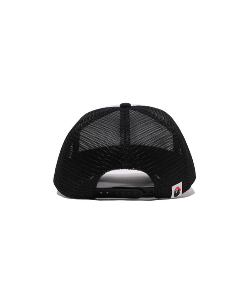 A BATHING APE(アベイシングエイプ)の「APE CROSSBONE MESH CAP(キャップ・メンズ・パープル/ブラック/ブラウン/ピンク・FREE)」の9枚目の写真