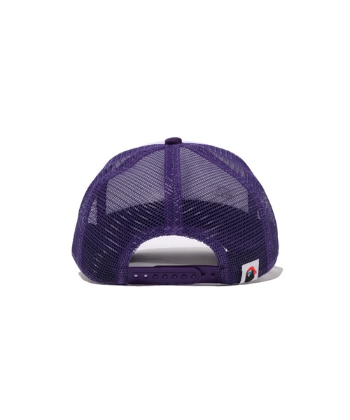 A BATHING APE(アベイシングエイプ)の「APE CROSSBONE MESH CAP(キャップ・メンズ・パープル/ブラック/ブラウン/ピンク・FREE)」の11枚目の写真