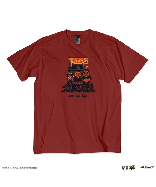 AIR TWOKYO(エアトゥーキョー)の「TVアニメ『呪術廻戦』第3弾 シーンイラスト Tシャツ5(動くのを禁ずる)(Tシャツ/カットソー・レディース・バーガンディー・MEDIUM/SMALL/XX-LARGE/X-LARGE/LARGE)」の3枚目の写真