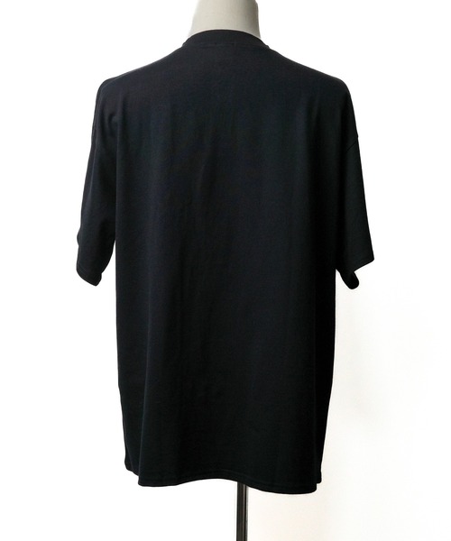 FRUIT OF THE LOOM(フルーツオブザルーム)の「《FRUIT OF THE LOOM/ヘビーオンス ヘンリーネックT》(Tシャツ/カットソー・メンズ・ブラック・LARGE)」の3枚目の写真