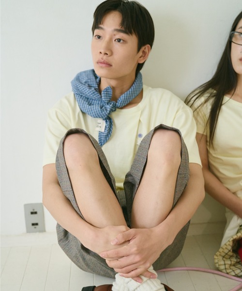 common gull products.(コモンガルプロダクツ)の「夏の手前のボタンの香りTシャツ(Tシャツ/カットソー・レディース・ホワイト系/イエロー系1/レッド系・S/M/L)」の13枚目の写真