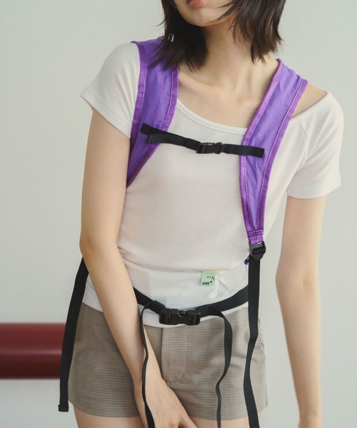common gull products.(コモンガルプロダクツ)の「白帽子とショートパンツ(その他パンツ・レディース・グレー系/ブラウン系・S/M/L)」の11枚目の写真