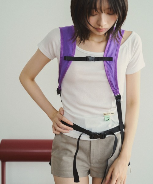 common gull products.(コモンガルプロダクツ)の「白帽子とショートパンツ(その他パンツ・レディース・グレー系/ブラウン系・S/M/L)」の12枚目の写真