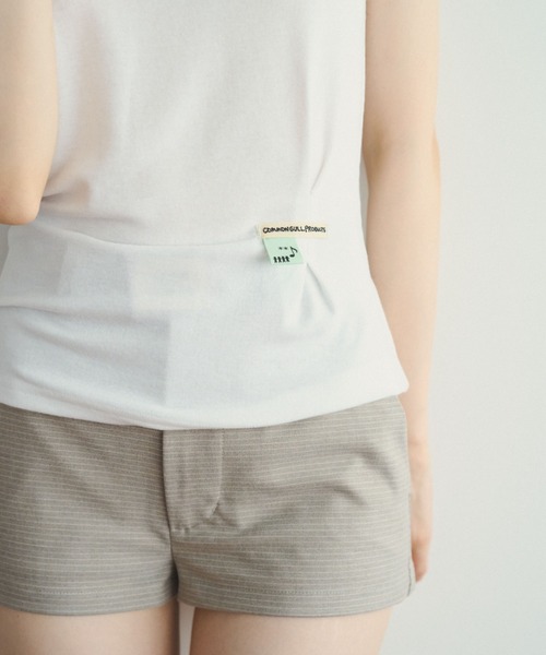 common gull products.(コモンガルプロダクツ)の「白帽子とショートパンツ(その他パンツ・レディース・グレー系/ブラウン系・S/M/L)」の8枚目の写真