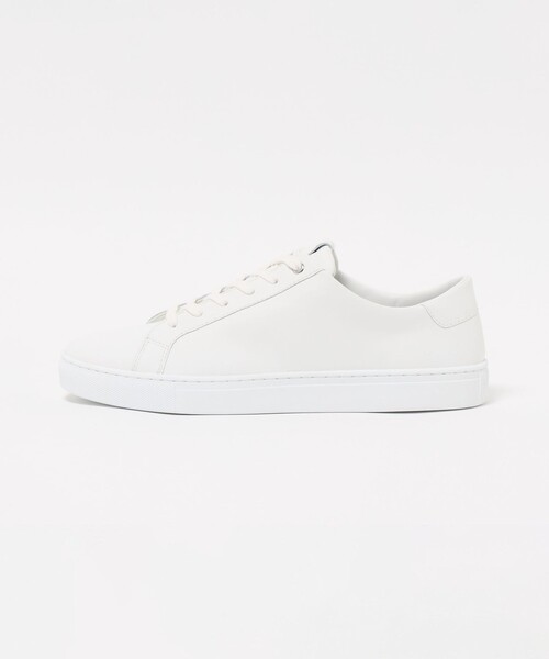 BEAUTY&YOUTH UNITED ARROWS(ビューティーアンドユースユナイテッドアローズ)の「スタンダード レザー スニーカー ウォータープルーフ(スニーカー・メンズ・ブラック/オフホワイト・8/9/7/10)」の1枚目の写真