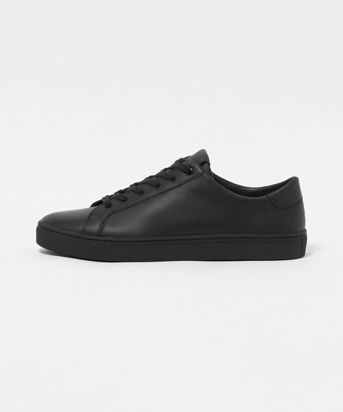 BEAUTY&YOUTH UNITED ARROWS(ビューティーアンドユースユナイテッドアローズ)の「スタンダード レザー スニーカー ウォータープルーフ(スニーカー・メンズ・ブラック/オフホワイト・8/9/7/10)」の2枚目の写真