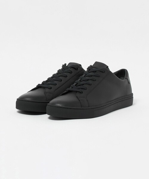 BEAUTY&YOUTH UNITED ARROWS(ビューティーアンドユースユナイテッドアローズ)の「スタンダード レザー スニーカー ウォータープルーフ(スニーカー・メンズ・ブラック/オフホワイト・8/9/7/10)」の7枚目の写真