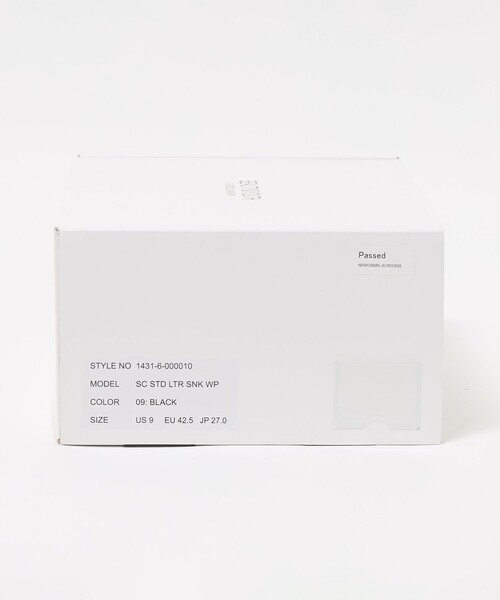 BEAUTY&YOUTH UNITED ARROWS(ビューティーアンドユースユナイテッドアローズ)の「スタンダード レザー スニーカー ウォータープルーフ(スニーカー・メンズ・ブラック/オフホワイト・8/9/7/10)」の19枚目の写真