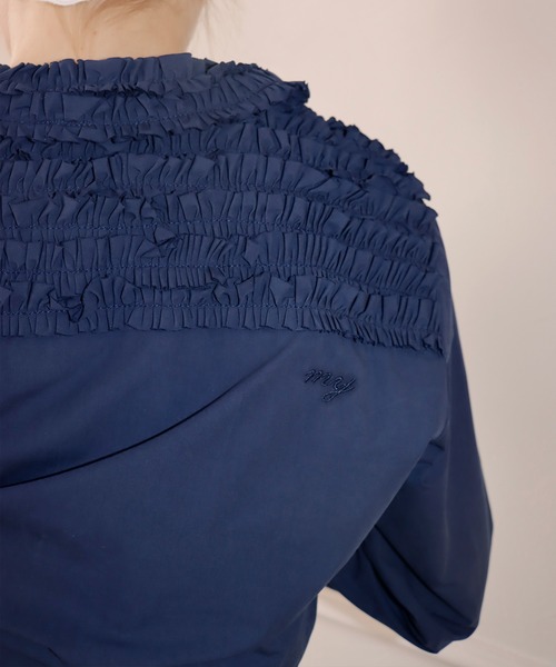 mieya mieya（ミーヤミーヤ）の「【mieya mieya】PETAL DETAIL BL/ペタルディテールブラウス（シャツ/ブラウス・レディース・ブルー/サックスブルー・FREE）」の16枚目の写真