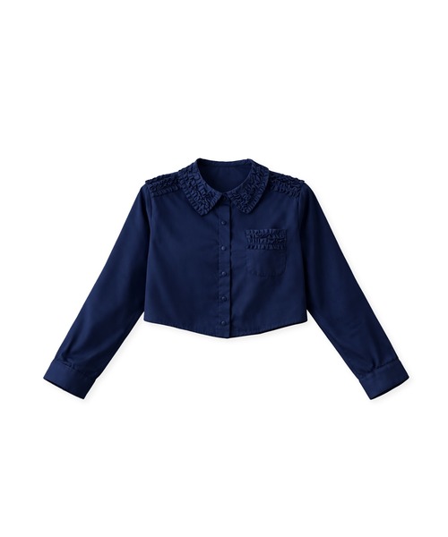 mieya mieya（ミーヤミーヤ）の「【mieya mieya】PETAL DETAIL BL/ペタルディテールブラウス（シャツ/ブラウス・レディース・ブルー/サックスブルー・FREE）」の17枚目の写真
