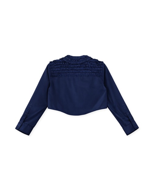 mieya mieya（ミーヤミーヤ）の「【mieya mieya】PETAL DETAIL BL/ペタルディテールブラウス（シャツ/ブラウス・レディース・ブルー/サックスブルー・FREE）」の18枚目の写真