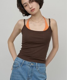 Bicolor Crop Cami｜バイカラークロップキャミ