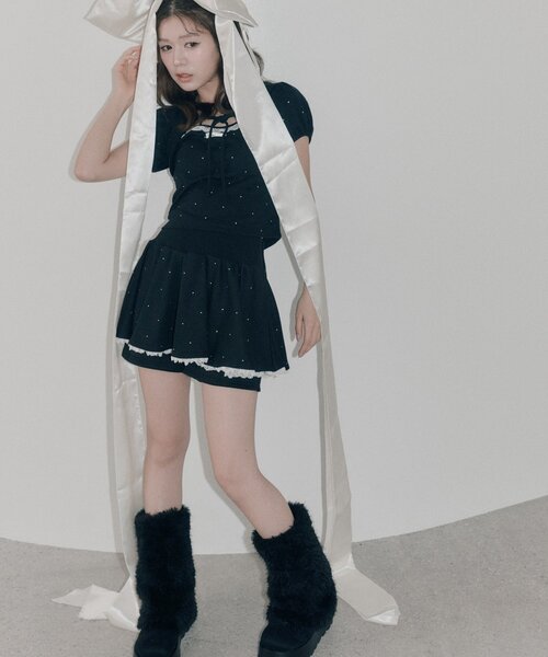 OLIVE des OLIVE(オリーブデオリーブ)の「My Select トップス(Tシャツ/カットソー・レディース・ブラック/トップグレー/ピンク・FREE)」の22枚目の写真