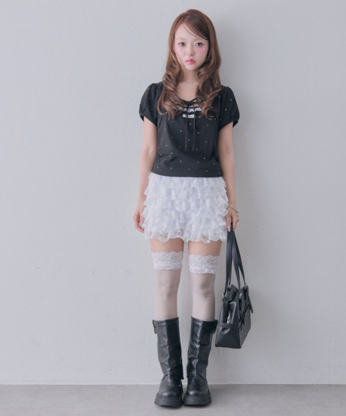 OLIVE des OLIVE(オリーブデオリーブ)の「My Select トップス(Tシャツ/カットソー・レディース・ブラック/トップグレー/ピンク・FREE)」の20枚目の写真