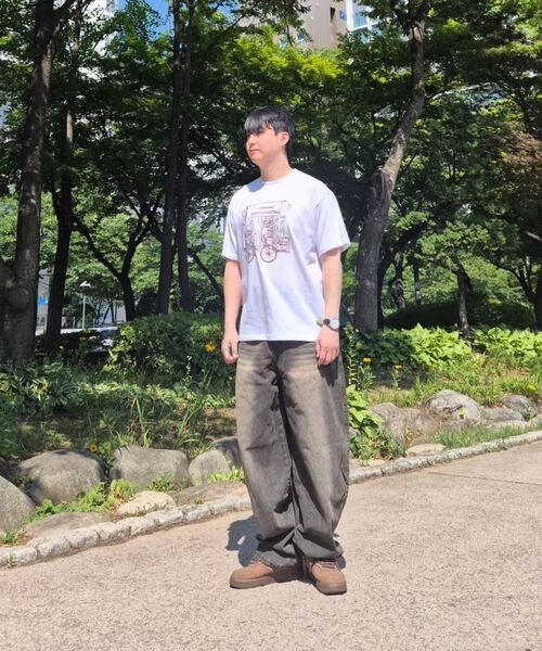 ANALOG MOOD(アナログムード)の「クラシックブックストア 半袖Tシャツ (ホワイト)(Tシャツ/カットソー・レディース・その他・SMALL/MEDIUM/LARGE/X-LARGE/2XL)」の13枚目の写真