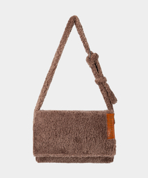 KISYNING（キシニング）の「Marry Fur Big Bag (Dusty Purple)（メッセンジャーバッグ）」