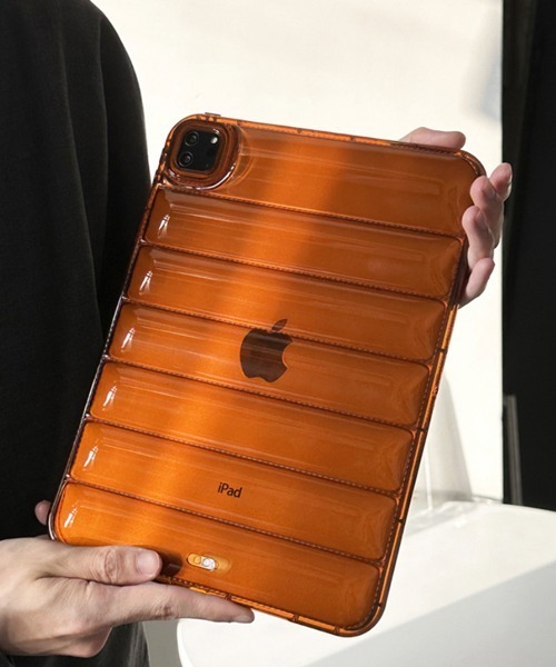Fun & Daily（ファンアンドデイリー）の「Clear Pack iPad Case / iPad 11 / iPad mini 6/7（PC・タブレットケース・レディース・ピンク/ブラック/パープル/クリア/オレンジ・B/A）」の4枚目の写真