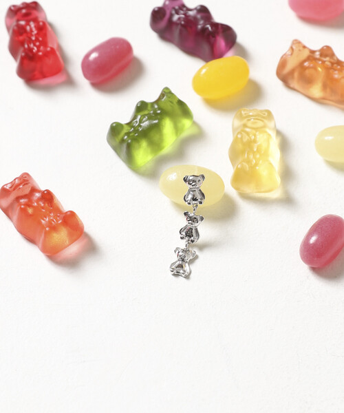 Firsthand(ファーストハンド)の「Firsthand/ファーストハンド SILVER925 BEAR 3連ピアス【限定展開】(ピアス(片耳用)・レディース・シルバー・ONE SIZE)」の3枚目の写真