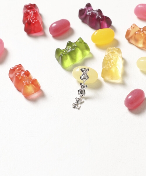 Firsthand(ファーストハンド)の「Firsthand/ファーストハンド SILVER925 BEAR 3連ピアス【限定展開】(ピアス(片耳用)・レディース・シルバー・ONE SIZE)」の4枚目の写真