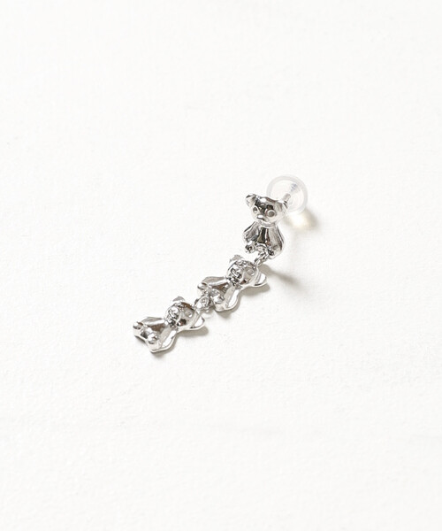 Firsthand(ファーストハンド)の「Firsthand/ファーストハンド SILVER925 BEAR 3連ピアス【限定展開】(ピアス(片耳用)・レディース・シルバー・ONE SIZE)」の5枚目の写真