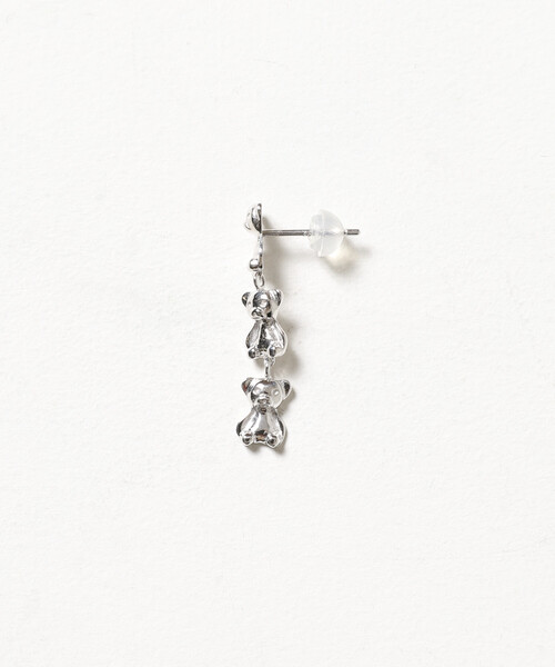Firsthand(ファーストハンド)の「Firsthand/ファーストハンド SILVER925 BEAR 3連ピアス【限定展開】(ピアス(片耳用)・レディース・シルバー・ONE SIZE)」の6枚目の写真
