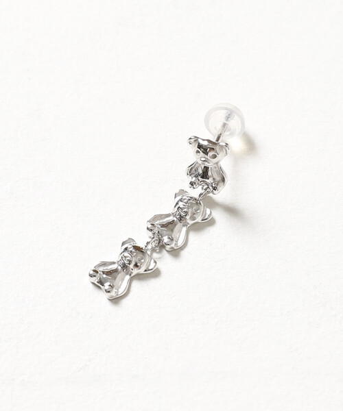 Firsthand(ファーストハンド)の「Firsthand/ファーストハンド SILVER925 BEAR 3連ピアス【限定展開】(ピアス(片耳用)・レディース・シルバー・ONE SIZE)」の8枚目の写真