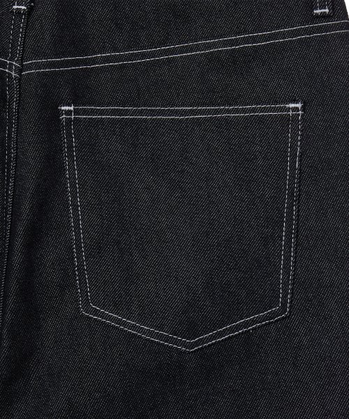 LAUGHER（ラファー）の「REGULAR FIT DENIM PANT - BLACK（デニムパンツ・レディース・その他・30/28/32）」の5枚目の写真