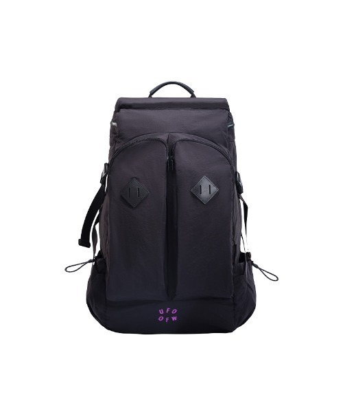 OFFWINTER(オフウィンター)の「【OFFWINTER】 機能性アウトドアバッグ (スペースシリーズ)(バックパック/リュック・メンズ・ブルー/ブラック/ダークグレー/グレー・FREE)」の2枚目の写真