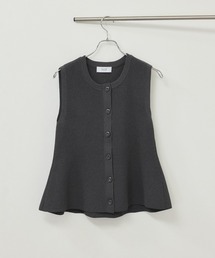 再入荷・サステナブル】コットンギャザーフリル2WAYブラウス（シャツ